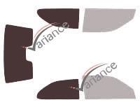 Film solaire sur mesure (Film teinté) VARIANCE AUTO ref. k-3-2254-2-32