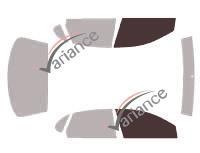Film solaire sur mesure (Film teinté) VARIANCE AUTO ref. k-3-2255-3-54
