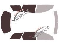 Film solaire sur mesure (Film teinté) VARIANCE AUTO ref. k-3-2260-2-33