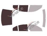 Film solaire sur mesure (Film teinté) VARIANCE AUTO ref. k-3-2283-2-32