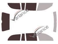 Film solaire sur mesure (Film teinté) VARIANCE AUTO ref. k-3-2284-2-33