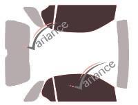 Film solaire sur mesure (Film teinté) VARIANCE AUTO ref. k-3-2296-3-54