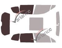 Film solaire sur mesure (Film teinté) VARIANCE AUTO ref. k-3-3124-2-32