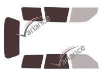 Film solaire sur mesure (Film teinté) VARIANCE AUTO ref. k-3-2307-2-33