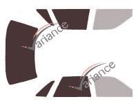 Film solaire sur mesure (Film teinté) VARIANCE AUTO ref. k-3-2321-2-32