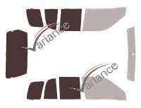 Film solaire sur mesure (Film teinté) VARIANCE AUTO ref. k-3-2349-2-32
