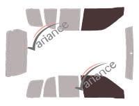 Film solaire sur mesure (Film teinté) VARIANCE AUTO ref. k-3-2349-3-54