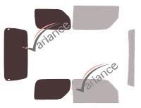 Film solaire sur mesure (Film teinté) VARIANCE AUTO ref. k-3-2359-2-32