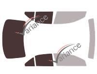 Film solaire sur mesure (Film teinté) VARIANCE AUTO ref. k-3-2360-2-33