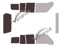 Film solaire sur mesure (Film teinté) VARIANCE AUTO ref. k-3-2350-2-33