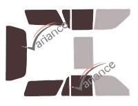 Film solaire sur mesure (Film teinté) VARIANCE AUTO ref. k-3-2484-2-33