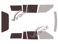 Film solaire sur mesure (Film teinté) VARIANCE AUTO ref. k-3-2424-2-32