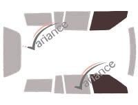 Film solaire sur mesure (Film teinté) VARIANCE AUTO ref. k-3-2424-3-54