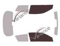 Film solaire sur mesure (Film teinté) VARIANCE AUTO ref. k-3-2416-3-54