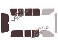 Film solaire sur mesure (Film teinté) VARIANCE AUTO ref. k-3-2433-2-32