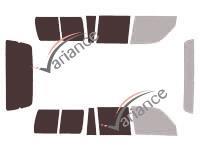 Film solaire sur mesure (Film teinté) VARIANCE AUTO ref. k-3-2451-2-32