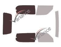 Film solaire sur mesure (Film teinté) VARIANCE AUTO ref. k-3-2450-2-32