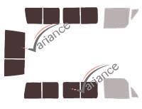 Film solaire sur mesure (Film teinté) VARIANCE AUTO ref. k-3-2992-2-33