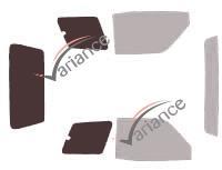 Film solaire sur mesure (Film teinté) VARIANCE AUTO ref. k-3-2479-2-32