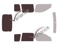 Film solaire sur mesure (Film teinté) VARIANCE AUTO ref. k-3-2525-2-32