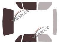 Film solaire sur mesure (Film teinté) VARIANCE AUTO ref. k-3-2654-2-32