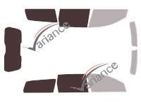 Film solaire sur mesure (Film teinté) VARIANCE AUTO ref. k-3-2682-2-32
