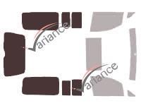 Film solaire sur mesure (Film teinté) VARIANCE AUTO ref. k-3-2538-2-33