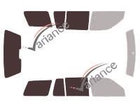 Film solaire sur mesure (Film teinté) VARIANCE AUTO ref. k-3-2559-2-33