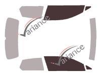 Film solaire sur mesure (Film teinté) VARIANCE AUTO ref. k-3-3126-3-54