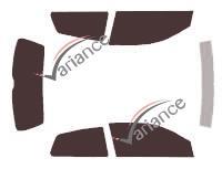 Film solaire sur mesure (Film teinté) VARIANCE AUTO ref. k-3-2607-1-45