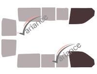 Film solaire sur mesure (Film teinté) VARIANCE AUTO ref. k-3-3224-3-54
