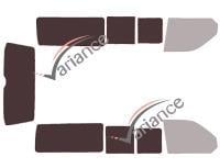 Film solaire sur mesure (Film teinté) VARIANCE AUTO ref. k-3-3222-2-33