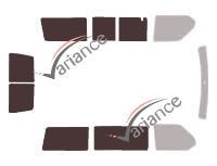 Film solaire sur mesure (Film teinté) VARIANCE AUTO ref. k-3-2932-2-32