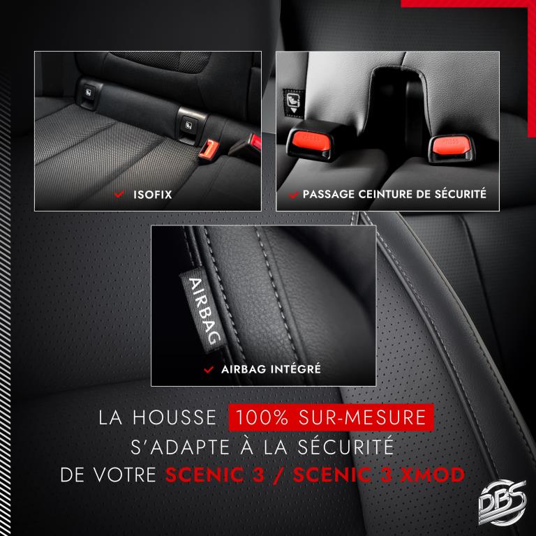 Housse de siège sur mesure DBS ref. 01011073