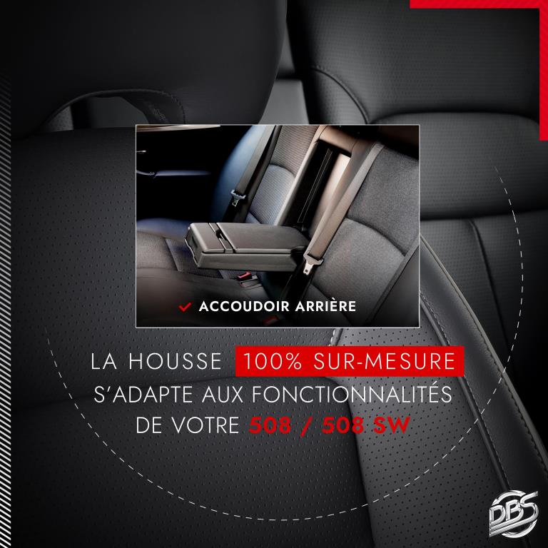 Housse de siège sur mesure DBS ref. 01011550