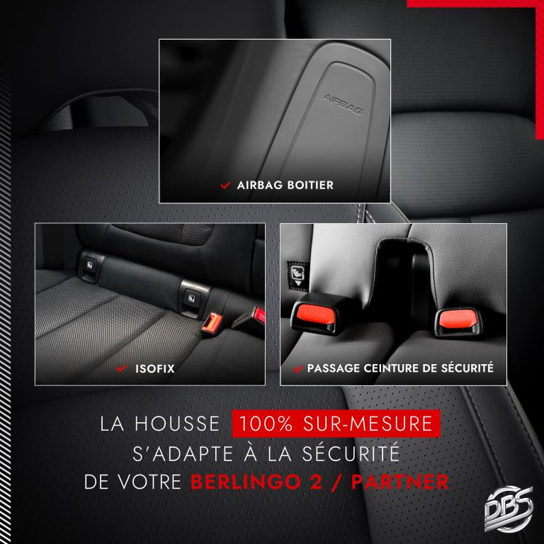 Housse de siège sur mesure DBS ref. 01011552