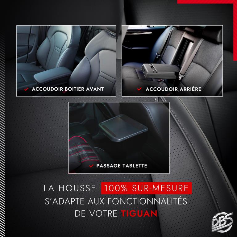 Housse de siège sur mesure DBS ref. 01011570