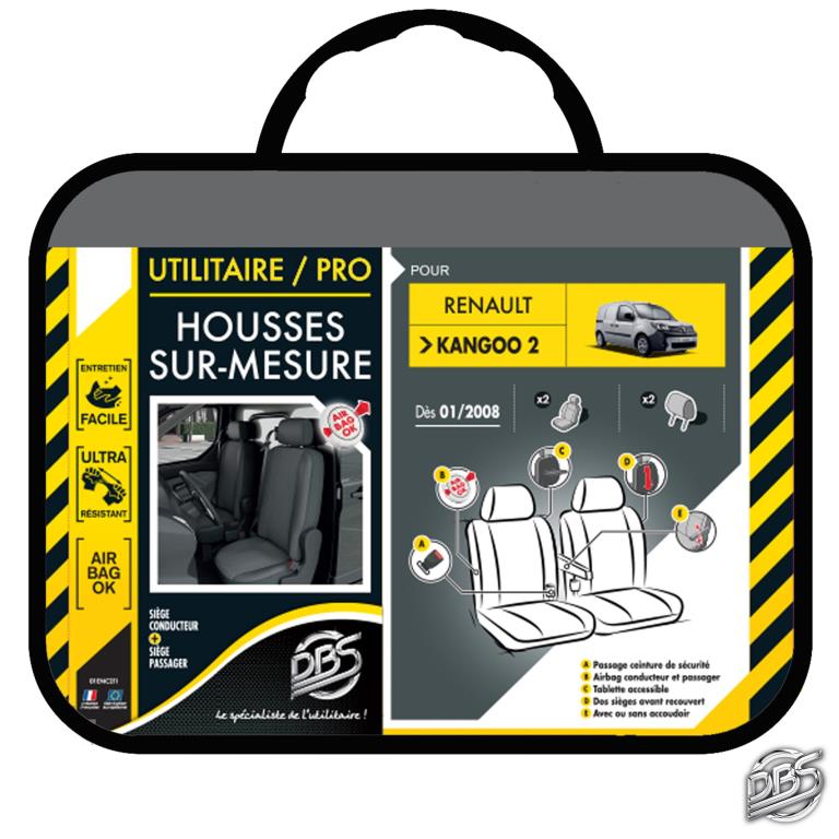Housse de siège sur mesure DBS ref. 01011740