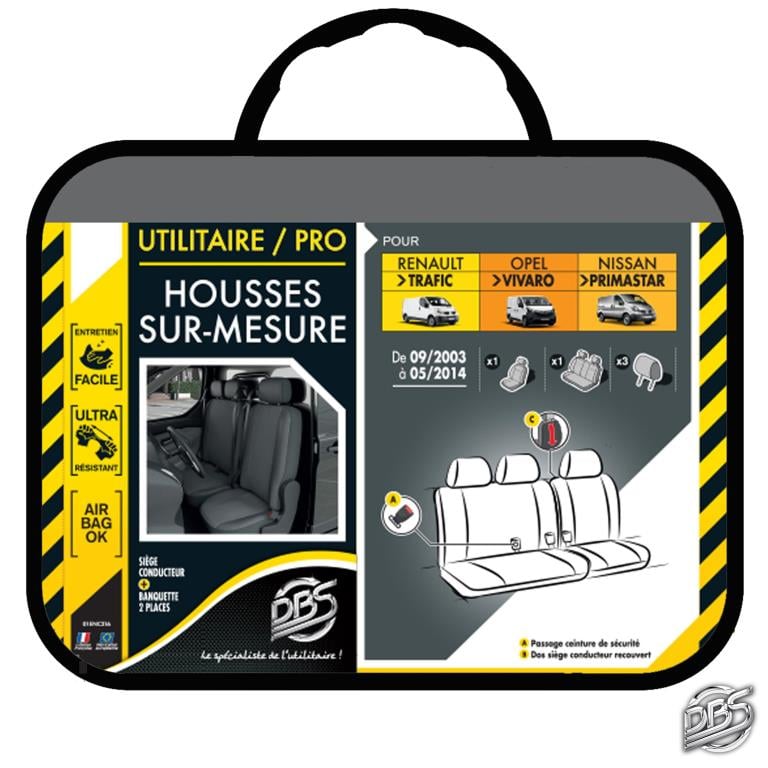 Housse de siège sur mesure DBS ref. 01011745