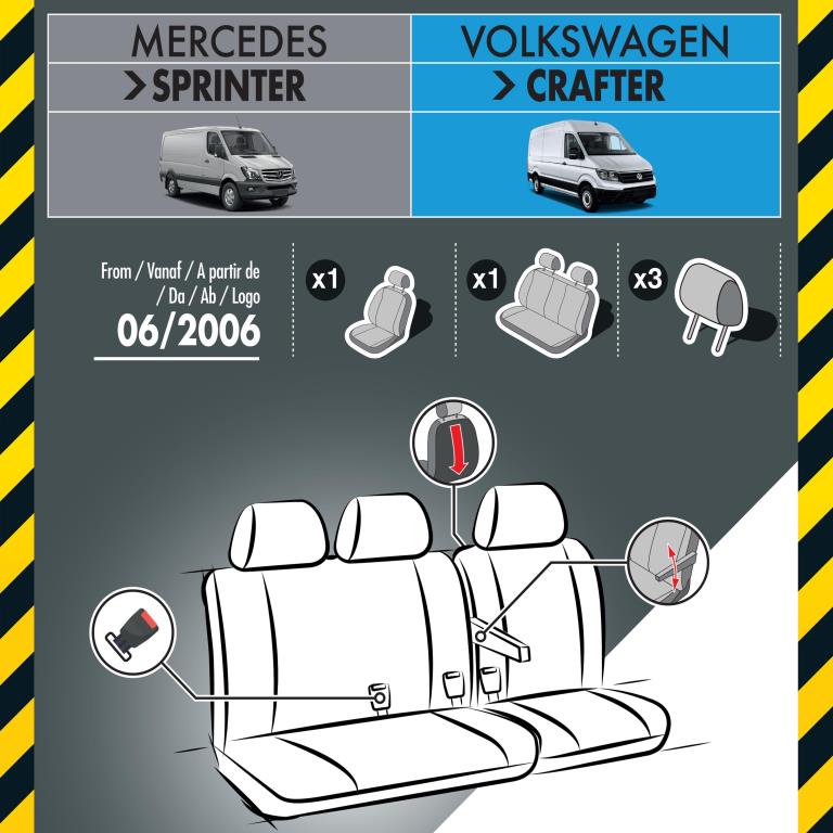 Cobertura de assento feita à medida DBS ref. 01012958