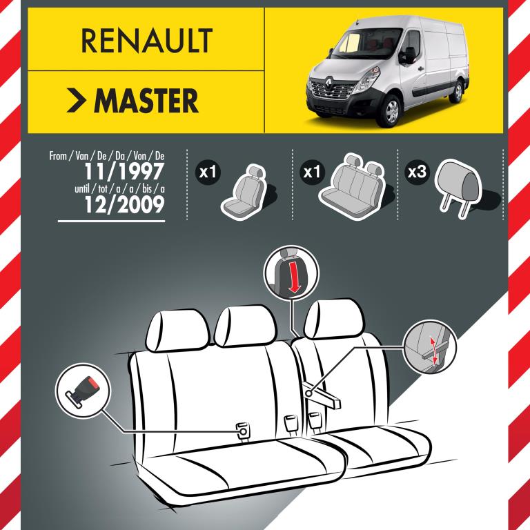 Housse de siège sur mesure DBS ref. 01013181