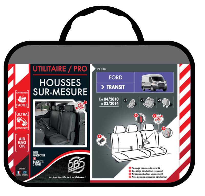 Housse de siège sur mesure DBS ref. 01013184