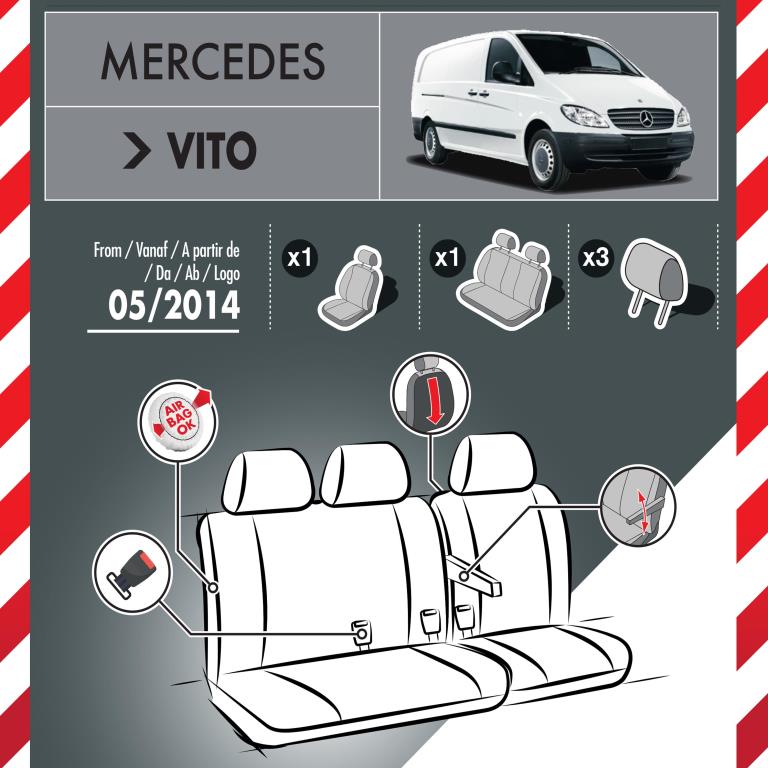 Cobertura de assento feita à medida DBS ref. 01013191