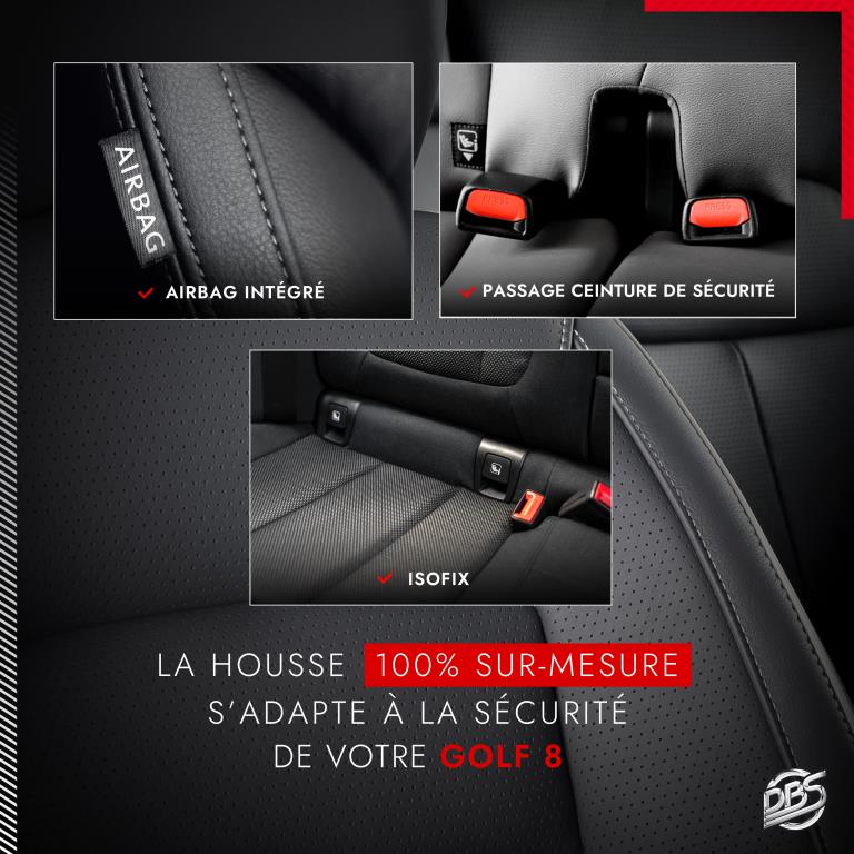 Housse de siège sur mesure DBS ref. 01013230