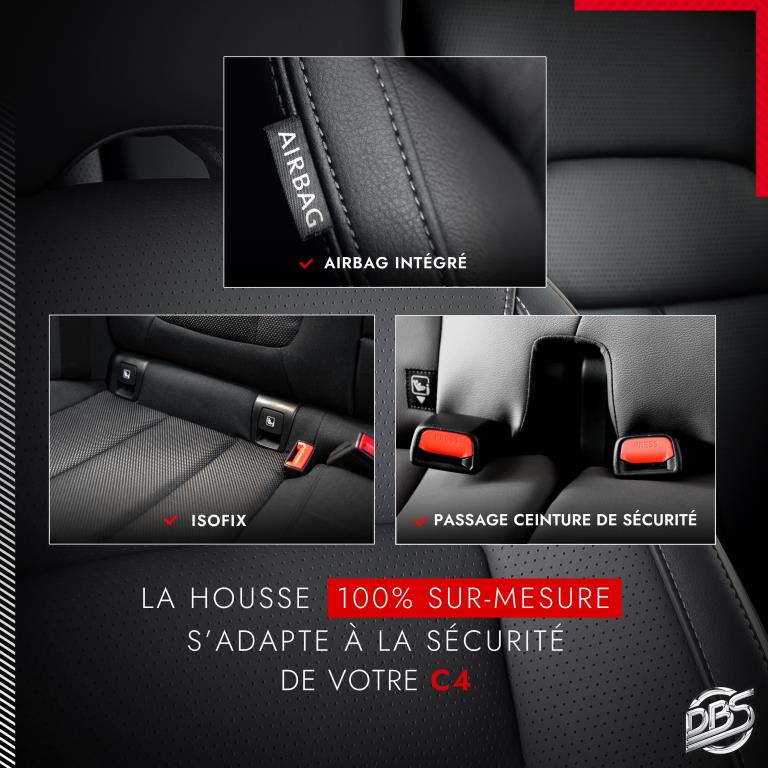 Housse de siège sur mesure DBS 01013430