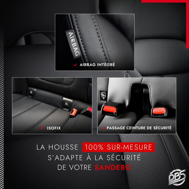 Housse de siège sur mesure DBS ref. 01013431