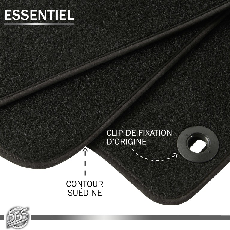 Tapis de sol sur mesure (Tapis de voiture) DBS ref. 01763201