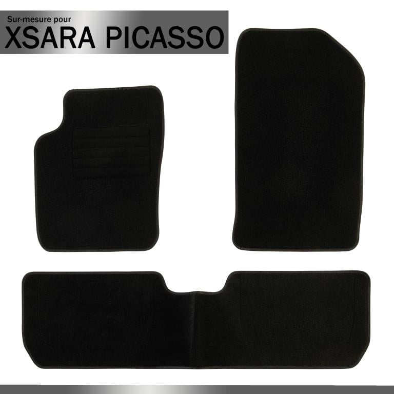 DBS - Tapis De Voiture - Sur Mesure Pour C3 (2016-2020) - Tapis De Sol Antidérapant Pour Automobile - 4 Pièces - Moquette Sport