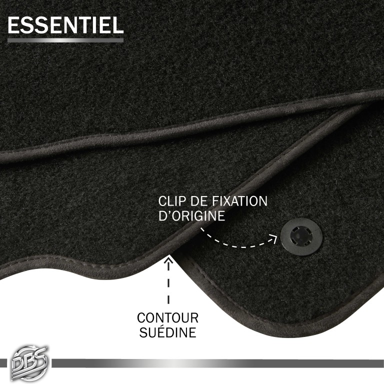 Tapis de sol sur mesure (Tapis de voiture) DBS ref. 01763621