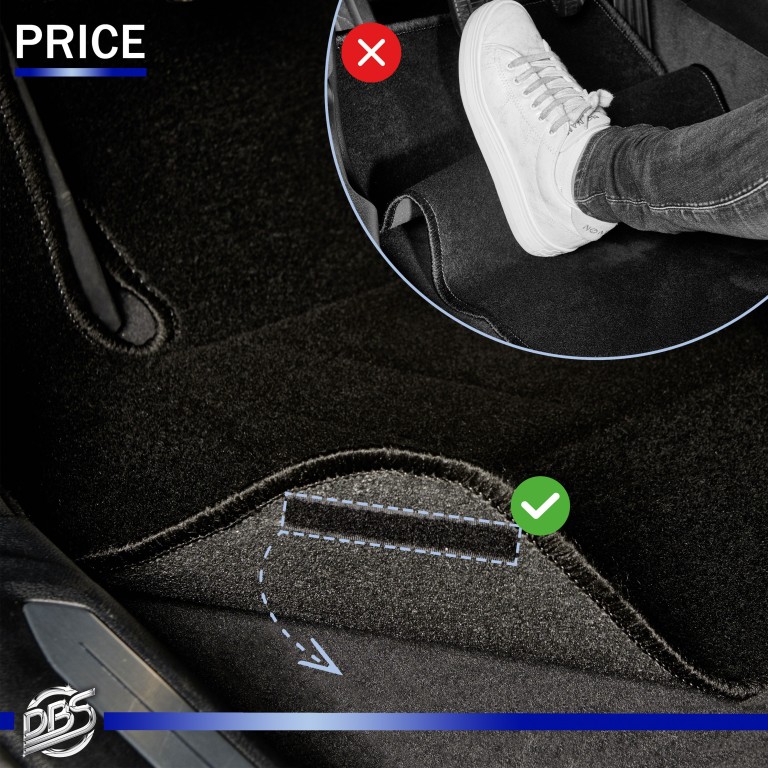 Jeu de tapis de sol DBS 765684